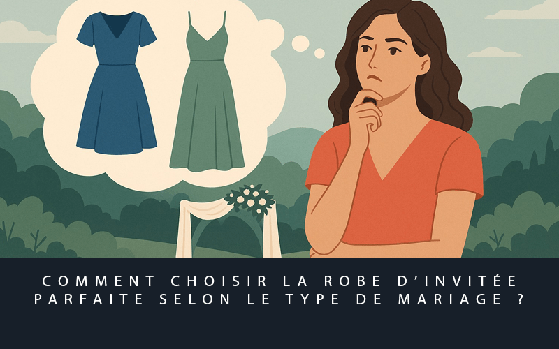 Comment choisir la robe d’invitée parfaite selon le type de mariage ?