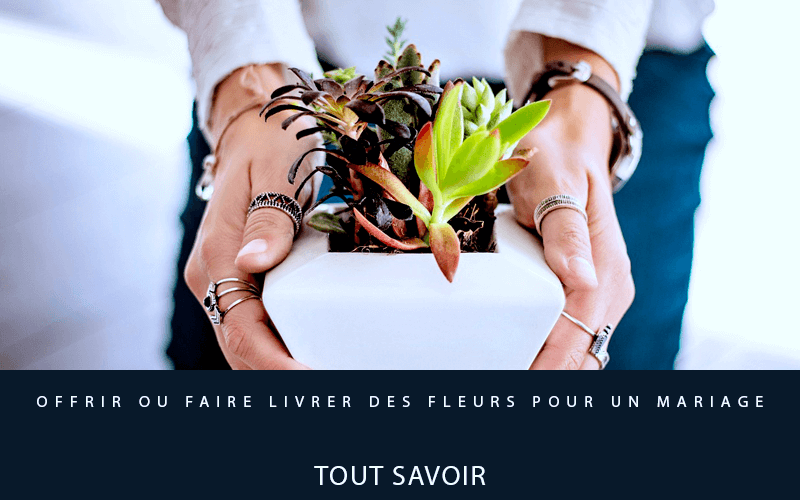 Quelles sont les raisons d’offrir ou de faire des fleurs pour un mariage ?