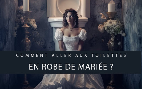 Jupon robe de mariée pour aller au toilette hotsell