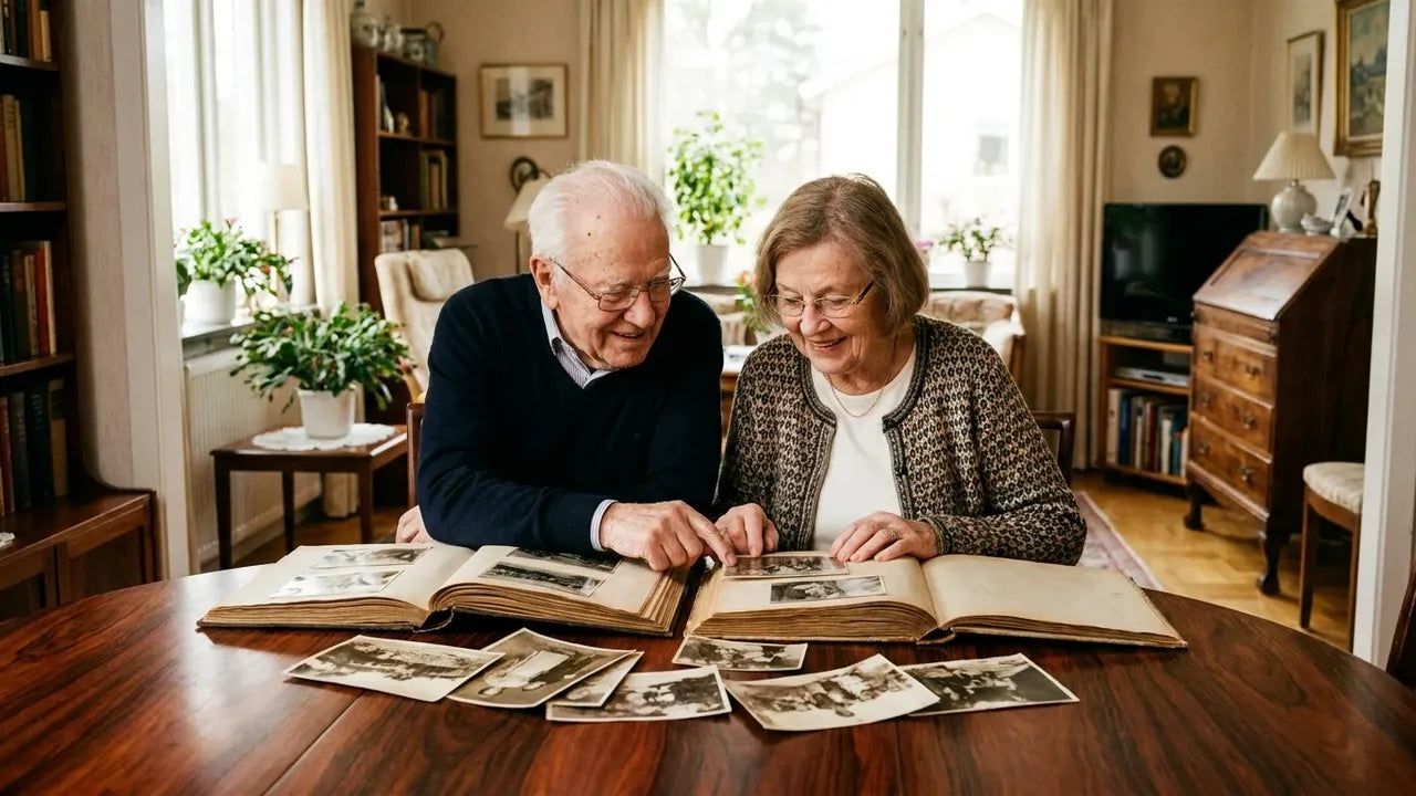 Souvenirs partagés pour les noces de palissandre, 65 ans de mariage