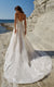 Robe de mariée dos nu bohème