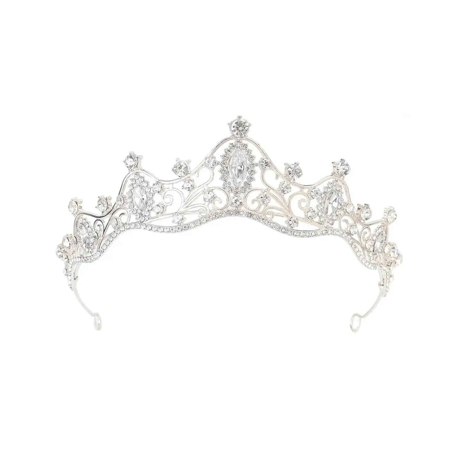 Diadème Mariage Albane Argenté