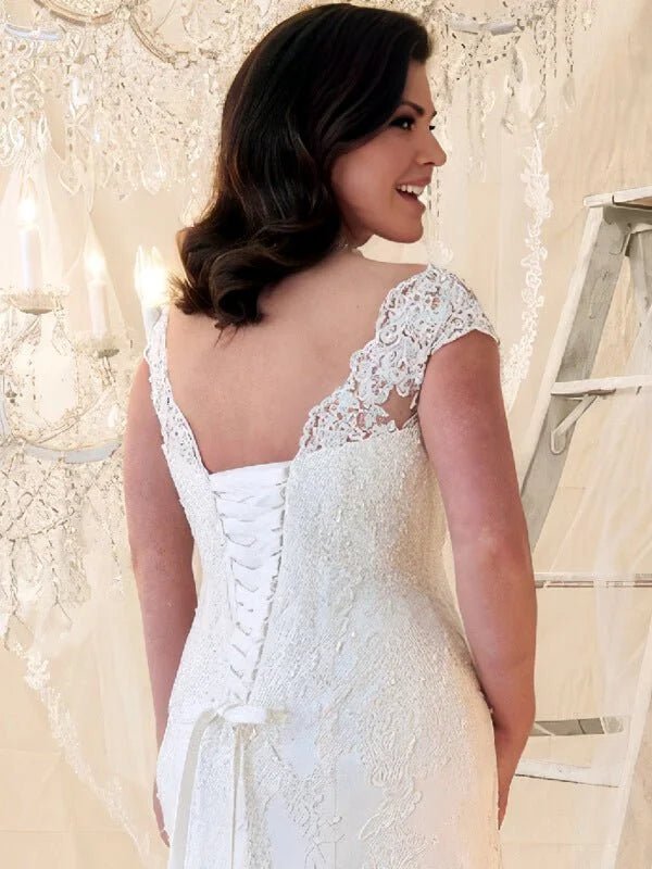 Femme Ronde robe de Mariage
