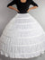 Jupon pour robe de mariée princesse - Vue de dos