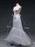 Jupon robe de mariée pas cher, vue de face, robe de mariée élégante