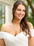 Modèle de Robe de Mariée pour Femme Forte, vue de dos, détails et finitions