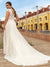 Robe de Mariée pas Cher pour Femme Ronde - Vue de côté