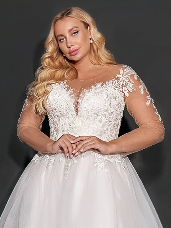 Robe de Mariée Plus-Size 2023