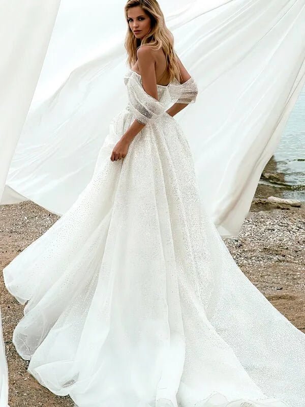 Robe mariage scintillante