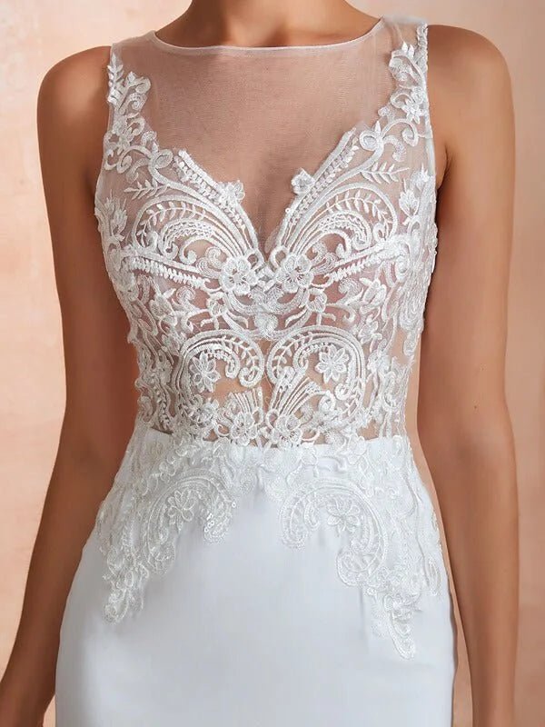 Robe de mariée sirène chic - Photo 5