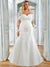 Robe de Mariée Sirène Chic Grande Taille - Détail du tissu
