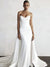 Robe de mariée sirène élégante - Détail du tissu