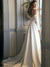 Robe de Mariée Sirène Fendue - Détail du tissu