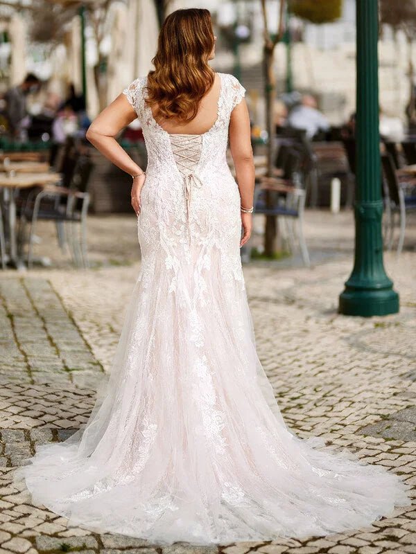 Robe de Mariage Sirène Grande Taille