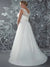 Robe de Mariée Vintage Grande Taille - Vue de côté