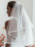 Voile de mariée à bordure fine - Vue principale