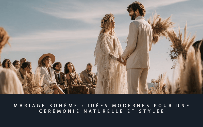 Mariage bohème : idées modernes pour une cérémonie naturelle et stylée