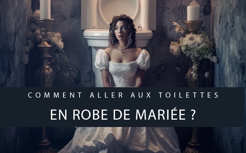 Comment aller aux toilettes avec une robe de mariée ? Astuces pratiques !