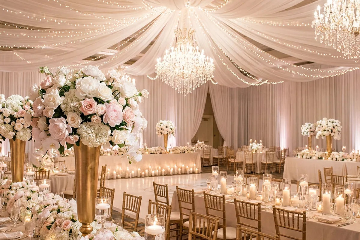 Décoration de Salle de Mariage: Transformer l'Espace