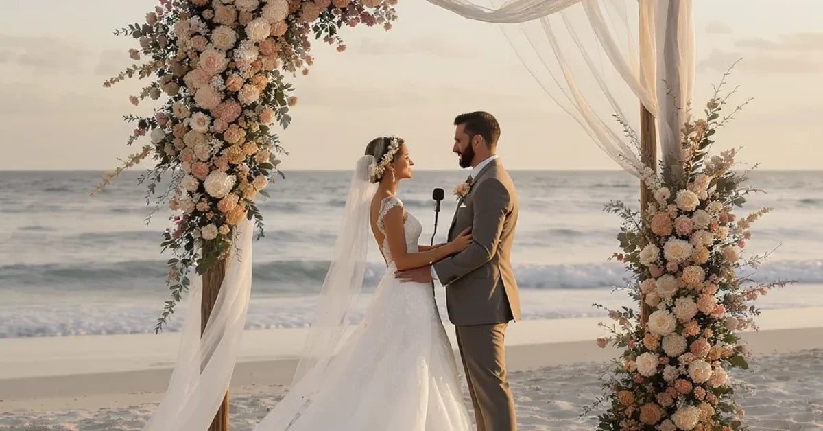 Mariage à la Plage : L'Amour sur le Sable
