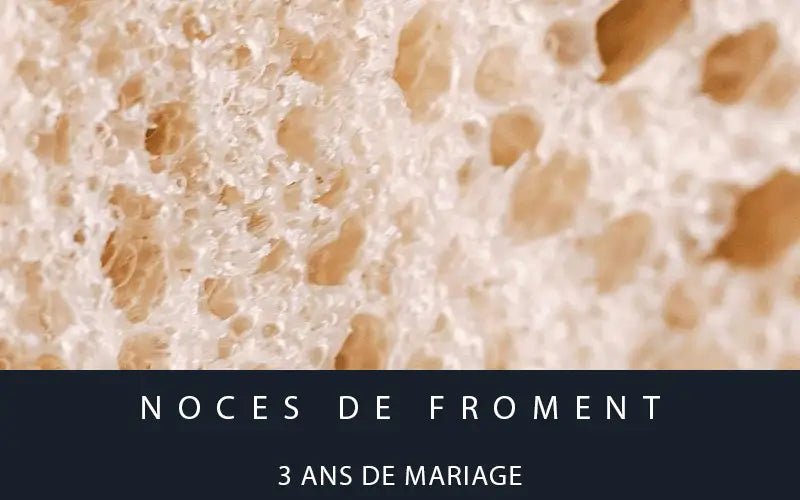 3 ans de mariage noces de froment