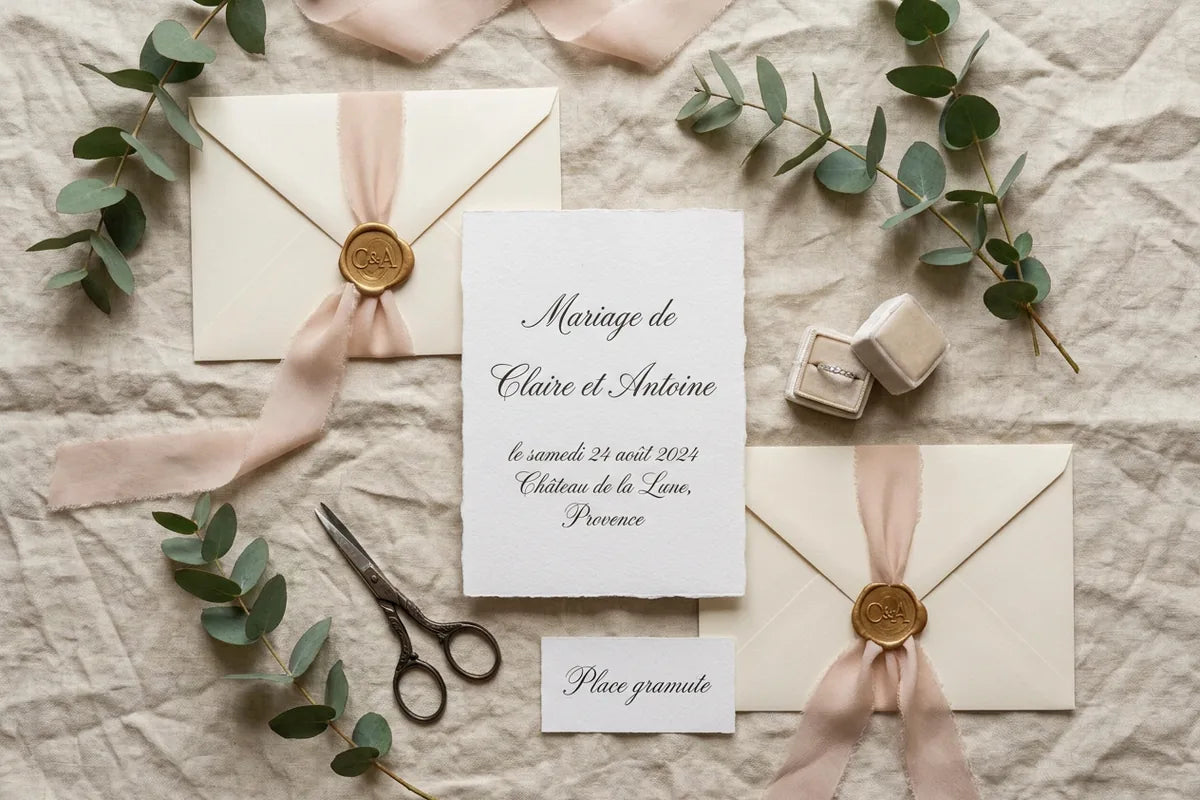 Papeterie de mariage : la checklist complète avant d’envoyer vos invitations