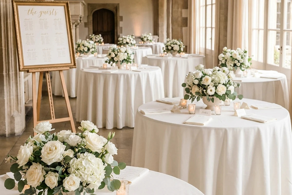 Comment Placer les Invités à Table : Plan de Table Mariage