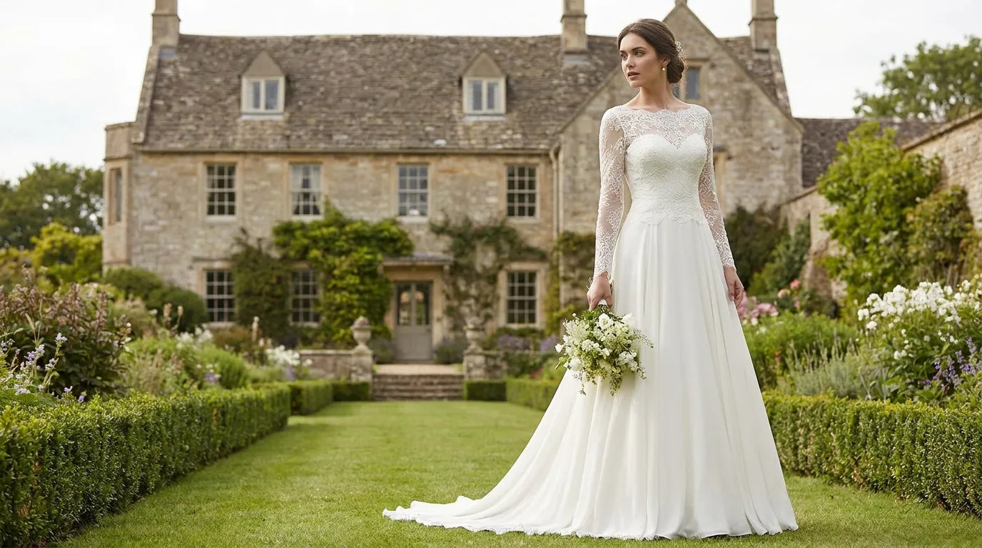 robe de mariée trapèze