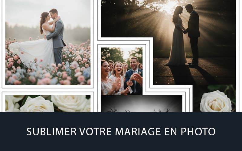 montage photo mariage
