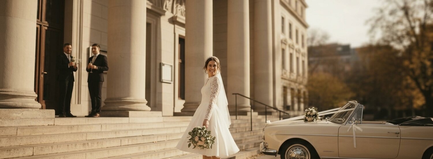 Robe de Mariée Civile