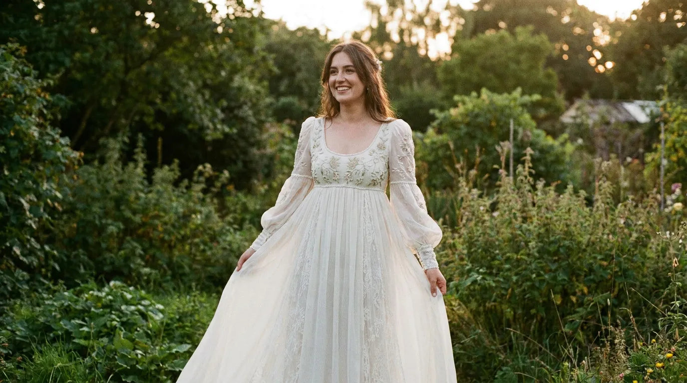 Robe de Mariée Empire