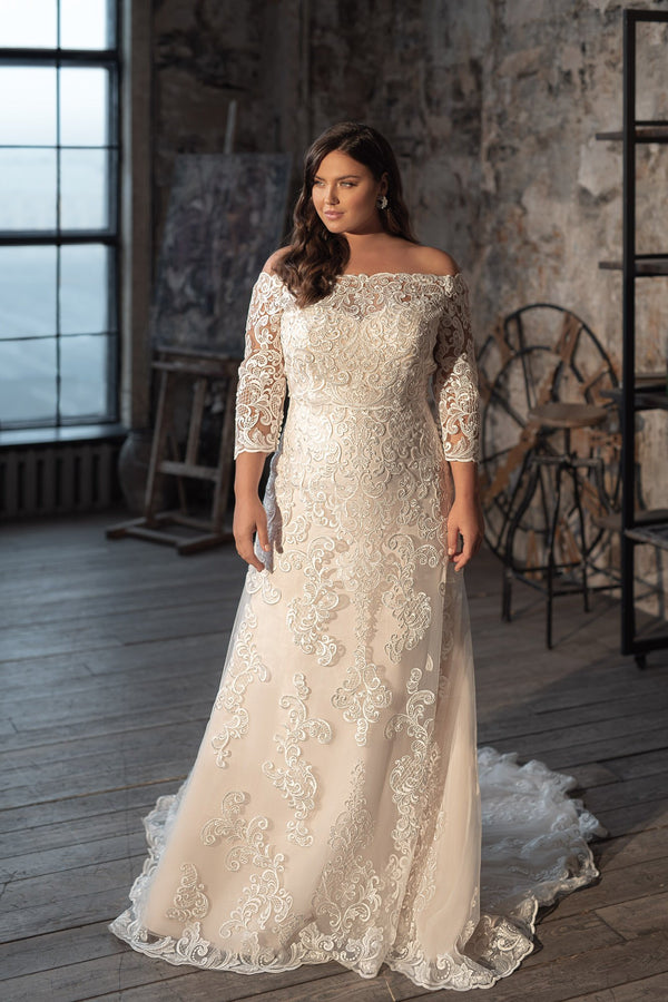 Robe de mariée hiver grande taille
