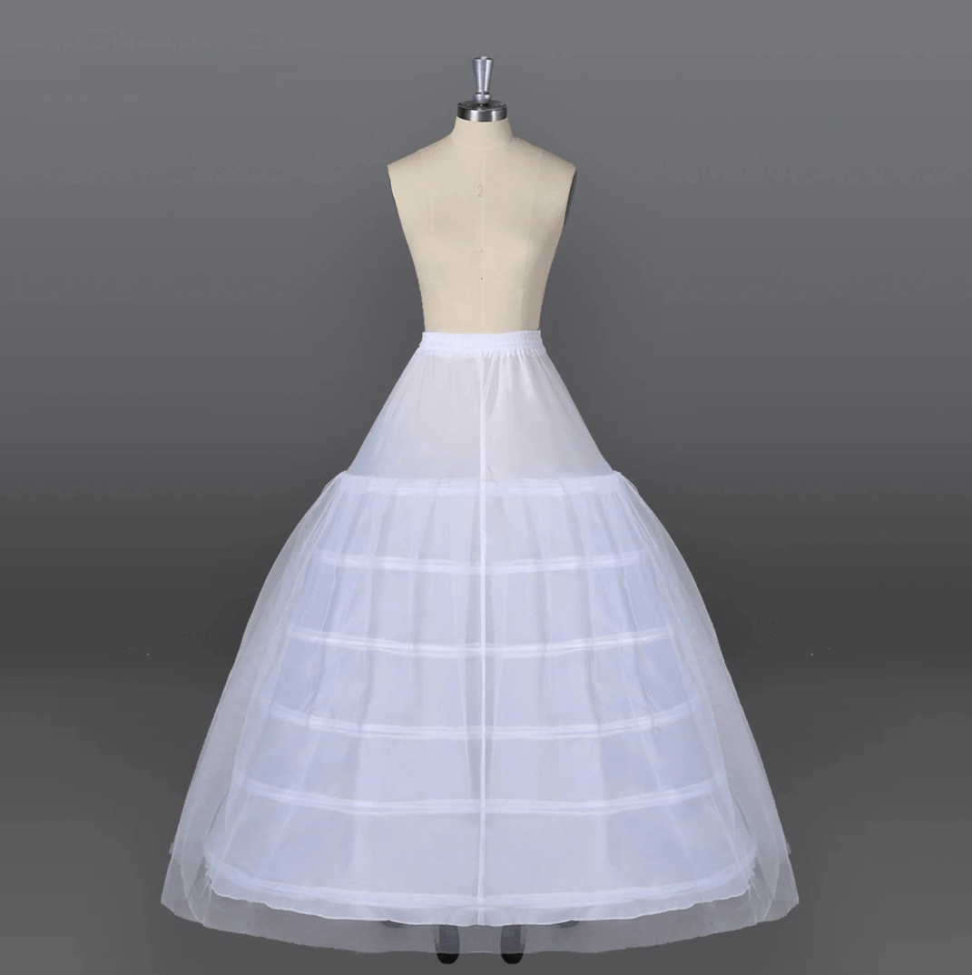 Jupon robe de mariée princesse - Vue principale