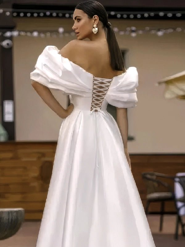 robe de mariage fendue