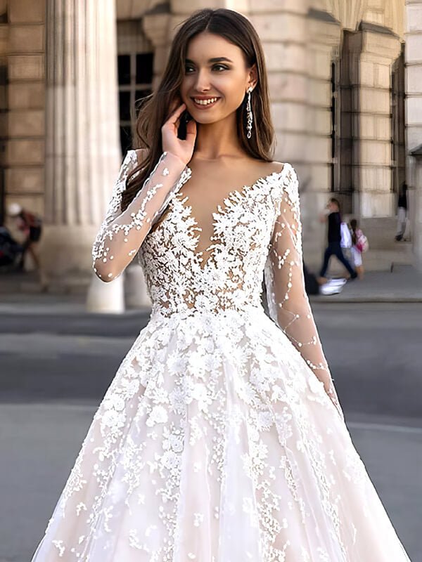 Robe de princesse femme mariée