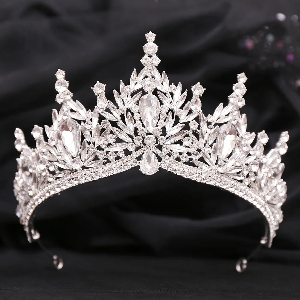 Couronne Mariage Baroque Léonore Argenté