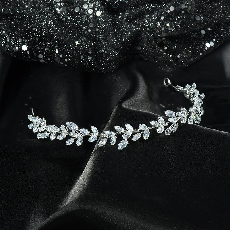 Serre-Tête Mariage Héloïse : accessoire de cheveux de mariée