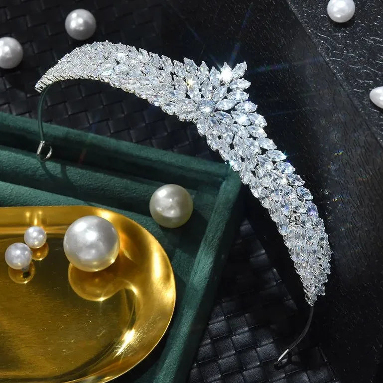 Diadème Mariage Garance : accessoire de cheveux de mariée