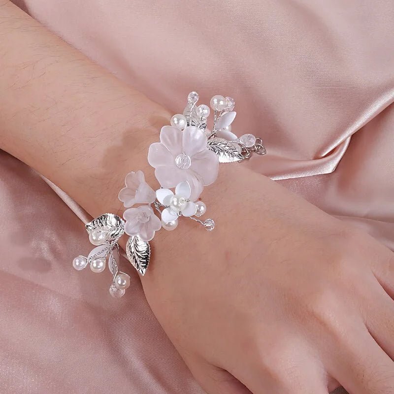 Bracelet Mariée Argent Laura