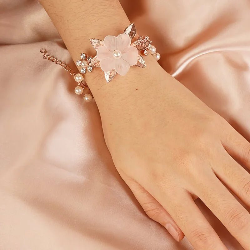 Bracelet mariée bohème