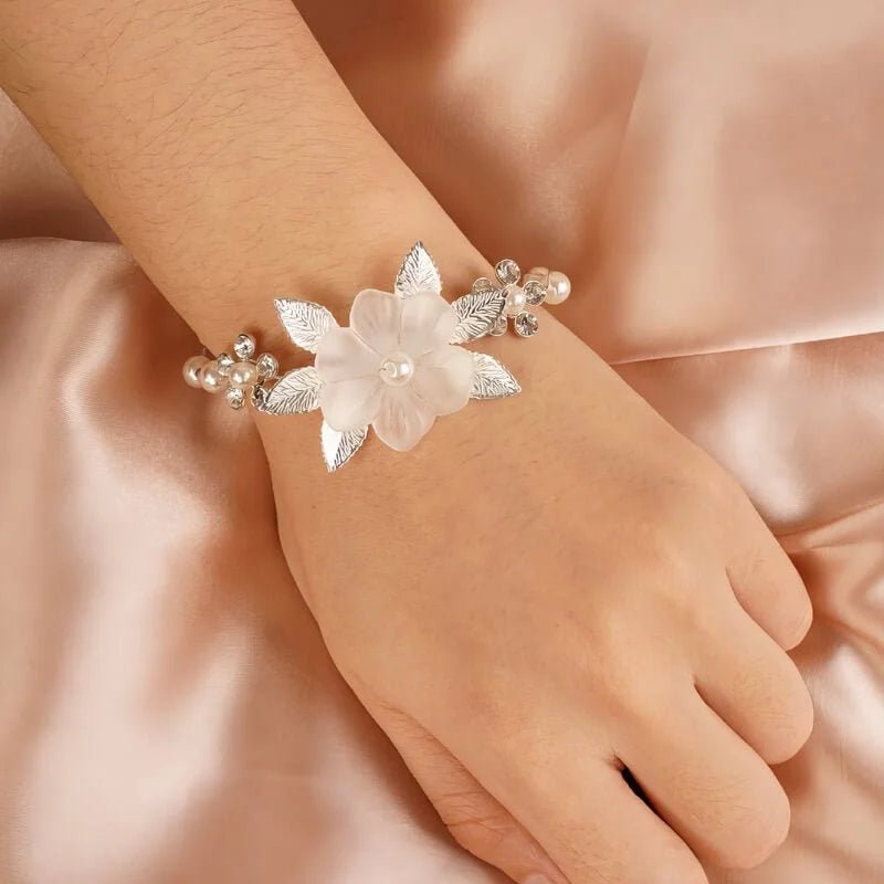 Bracelet mariée bohème Argent