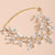 Bracelet perle strass mariage Or