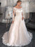 Champetre robe de mariage femme ronde