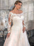 Champetre robe de mariage femme ronde