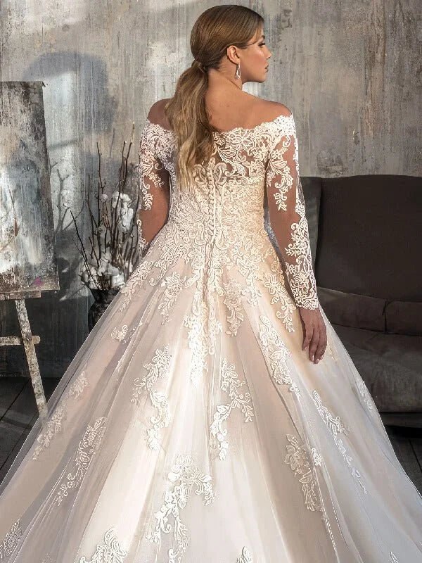 Champetre robe mariage femme ronde.