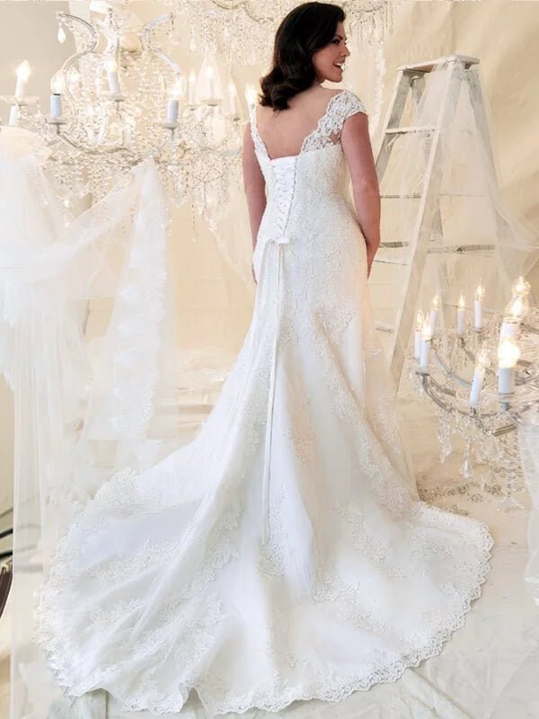 Femme Ronde robe Mariage