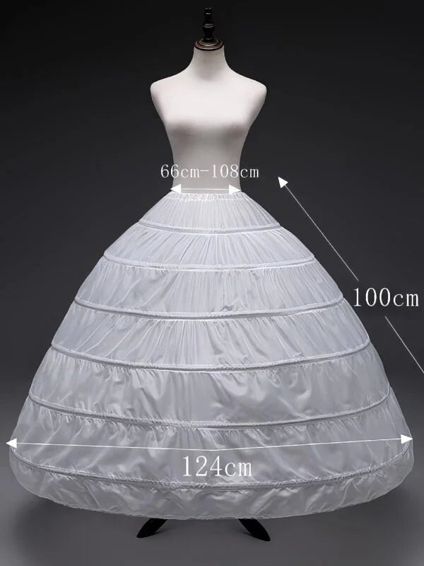 Jupon pour robe de mariée princesse - Vue principale