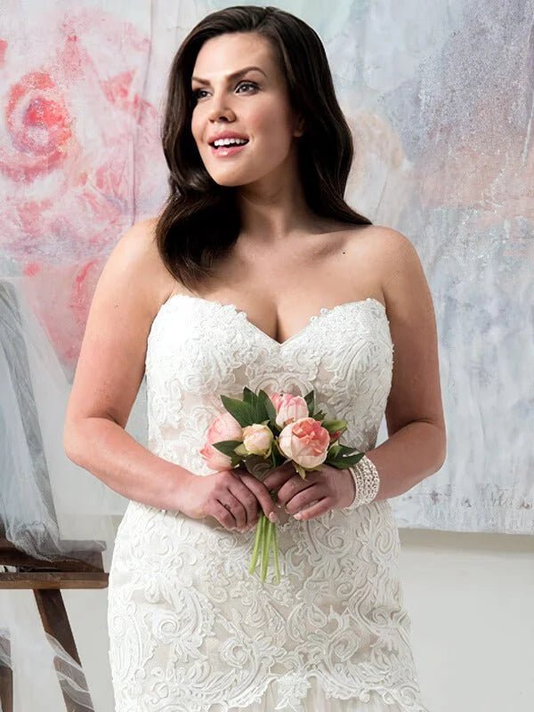 Model de Robe de Mariee pour Femme Ronde