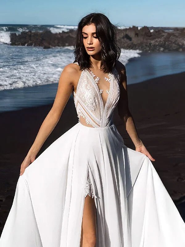 Plage Robe Longue Bohème Mariage