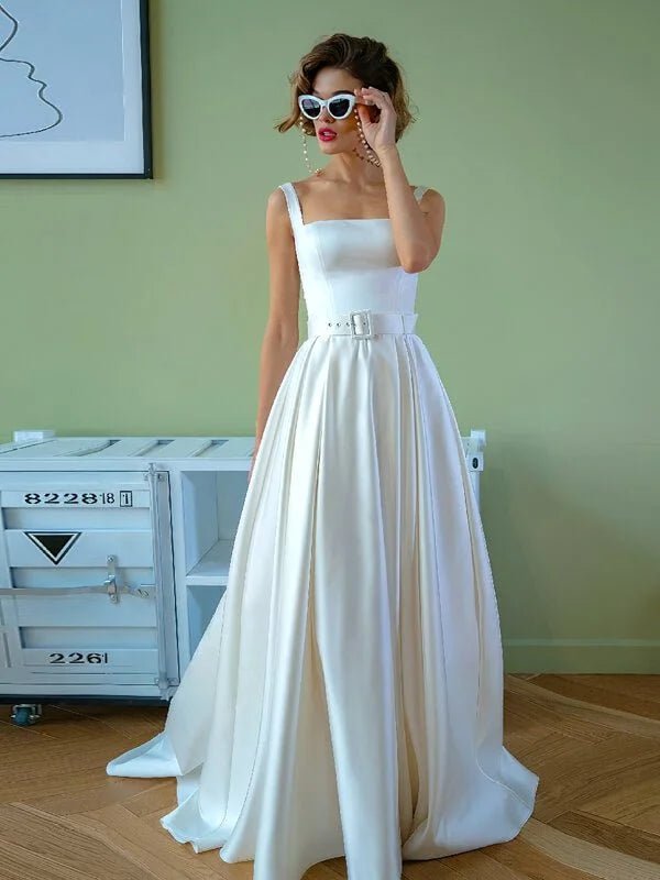 Robe de Mariage Chic Vintage - Vue principale